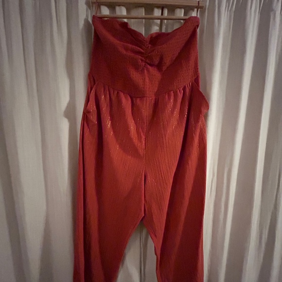 Express Pants - Express strapless jumpsuit
